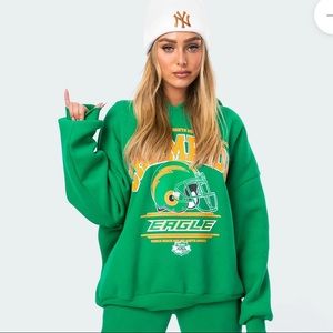 Green eagle hoodie XS/Small
